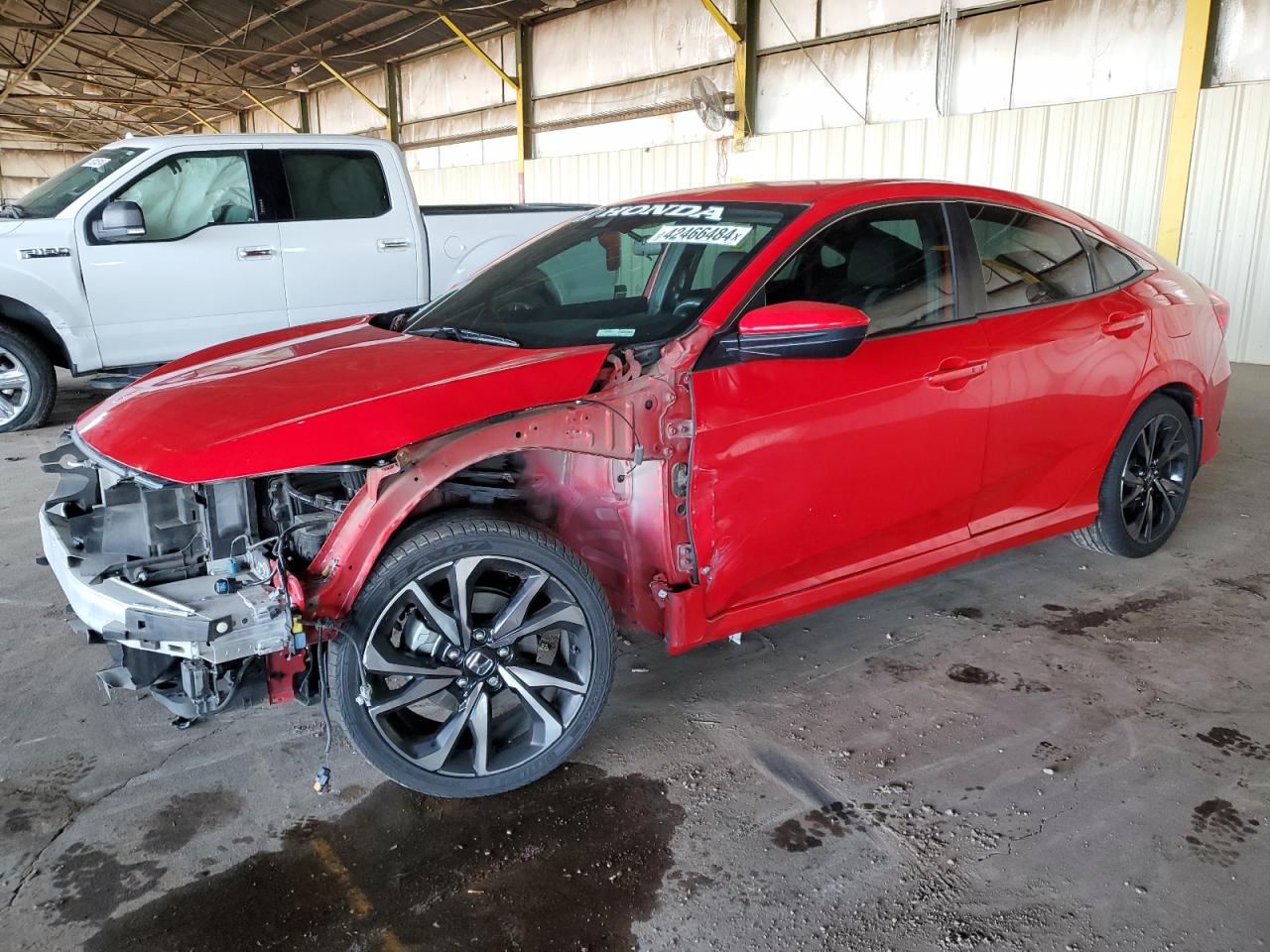 HONDA CIVIC 2019 2hgfc2f83kh535978