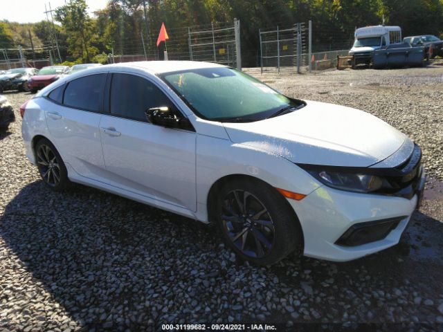 HONDA CIVIC SEDAN 2019 2hgfc2f83kh564574