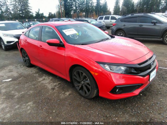 HONDA CIVIC SEDAN 2019 2hgfc2f83kh585540