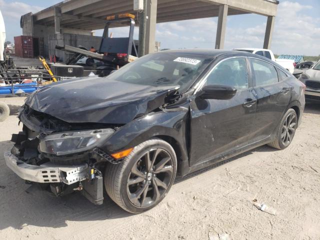 HONDA CIVIC 2019 2hgfc2f83kh586039