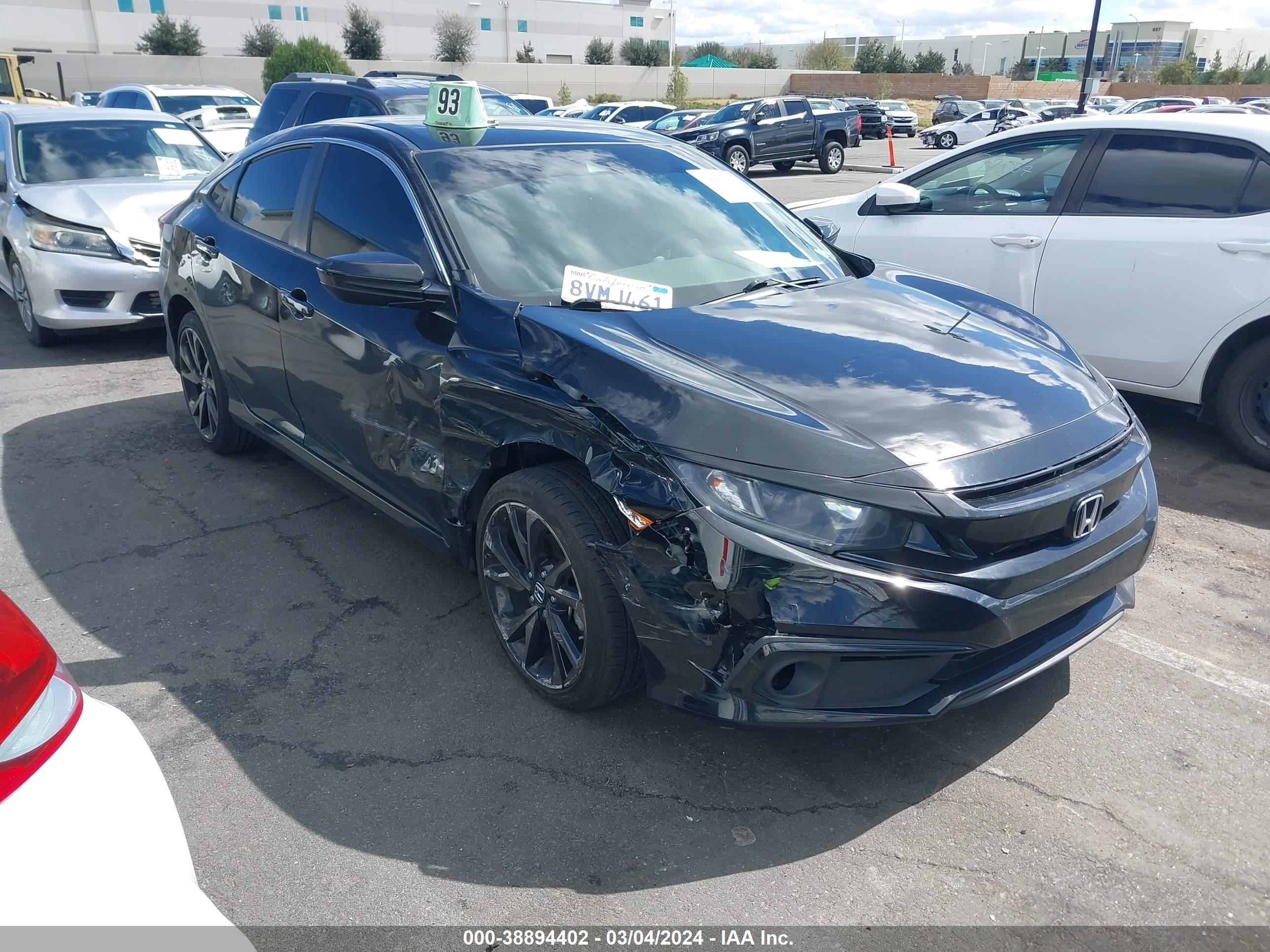 HONDA CIVIC 2021 2hgfc2f83mh511120