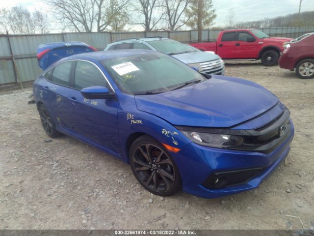 HONDA CIVIC SEDAN 2019 2hgfc2f84kh511687