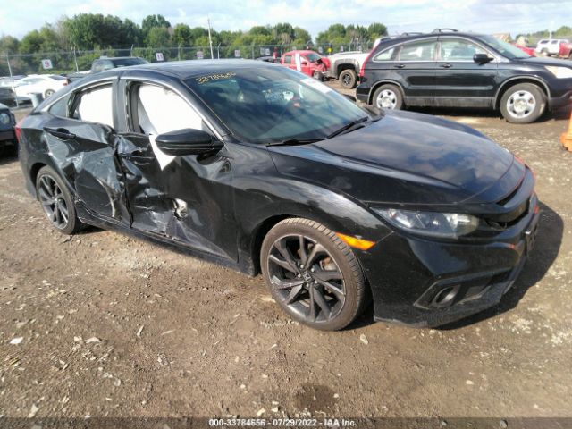 HONDA CIVIC SEDAN 2019 2hgfc2f84kh514671