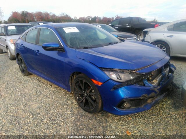 HONDA CIVIC SEDAN 2019 2hgfc2f84kh566477