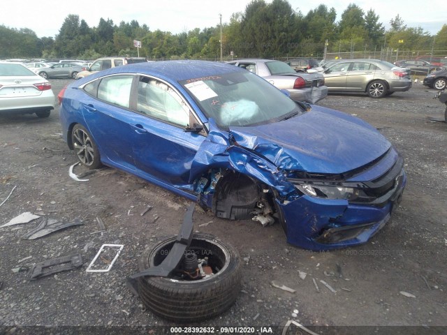 HONDA CIVIC SEDAN 2020 2hgfc2f84lh512470