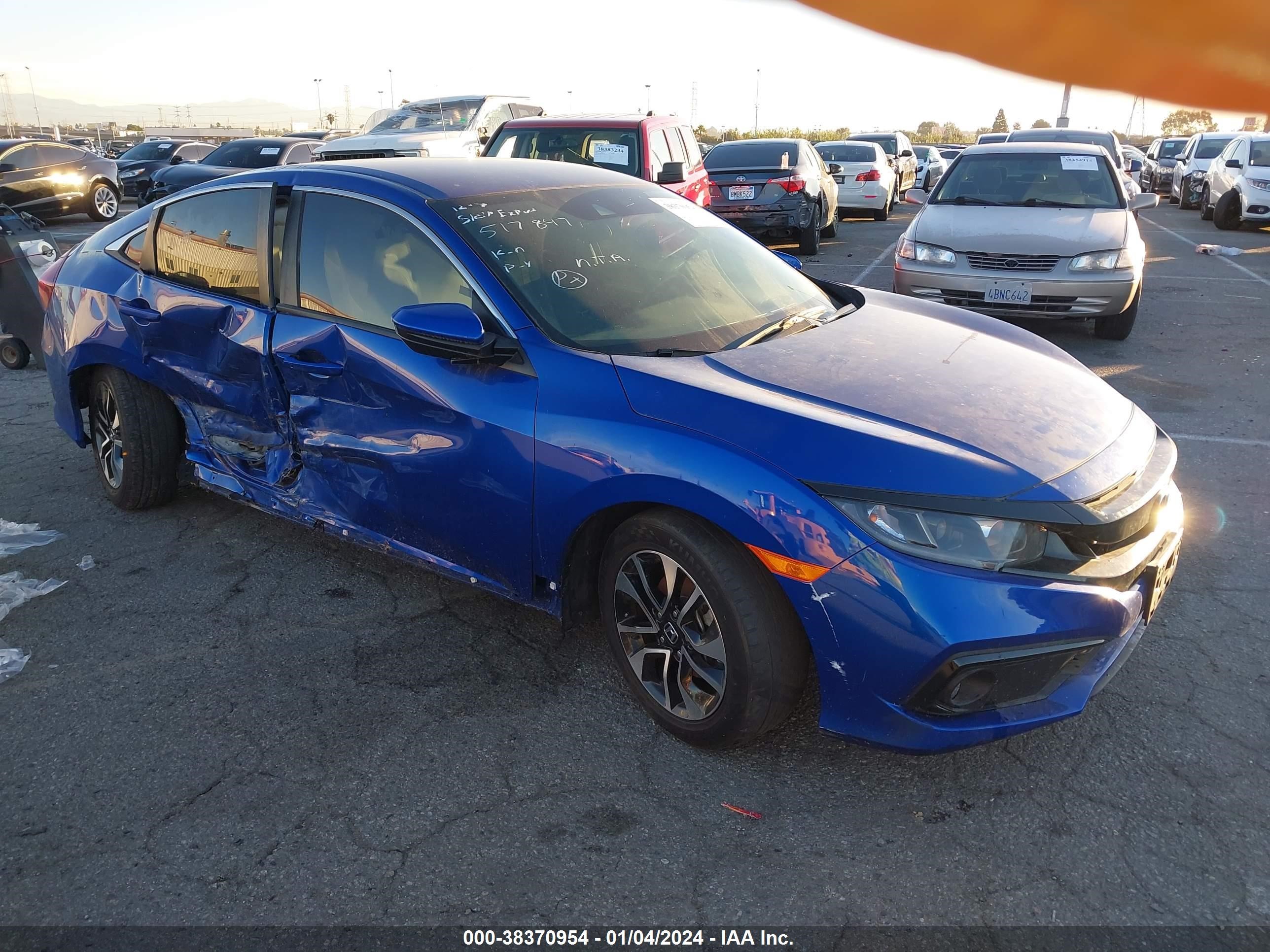 HONDA CIVIC 2021 2hgfc2f84mh517847