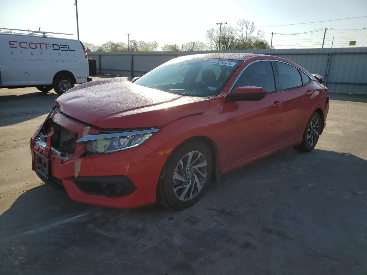 HONDA CIVIC 2016 2hgfc2f85gh563322