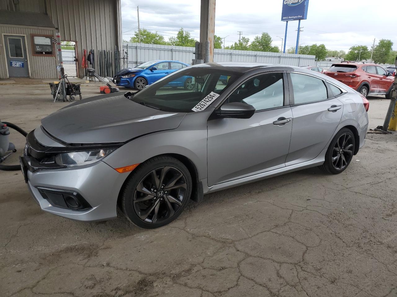 HONDA CIVIC 2019 2hgfc2f85kh508152