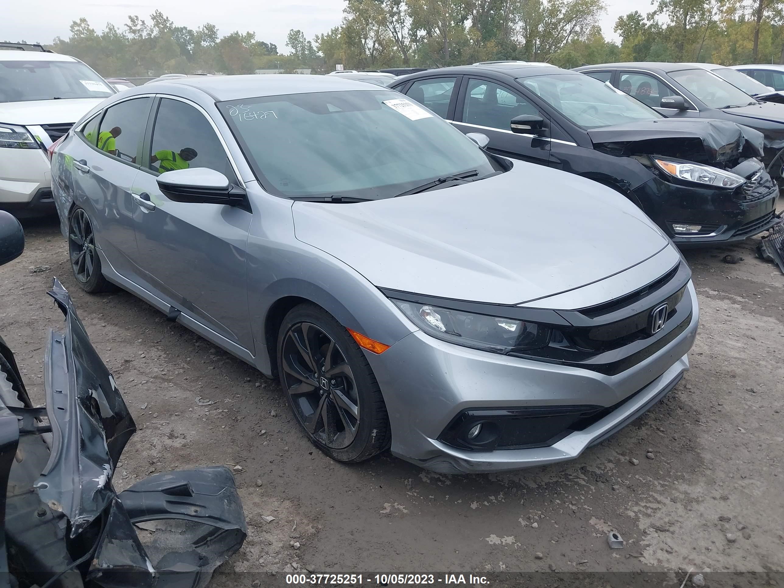 HONDA CIVIC 2019 2hgfc2f85kh517076