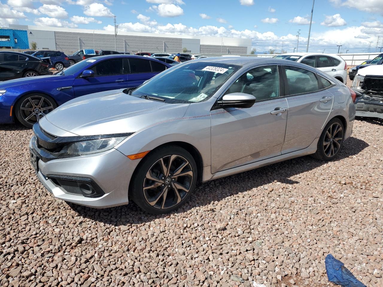 HONDA CIVIC 2019 2hgfc2f85kh553673