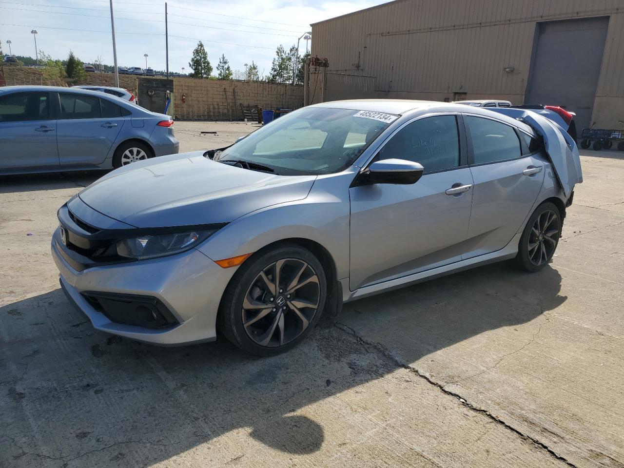 HONDA CIVIC 2019 2hgfc2f85kh585085