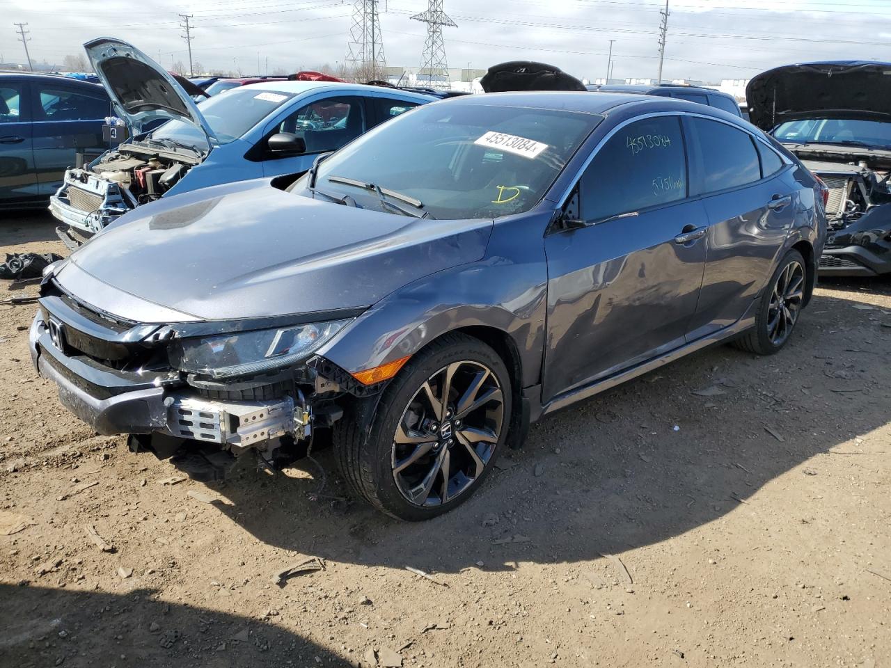 HONDA CIVIC 2020 2hgfc2f85lh571981