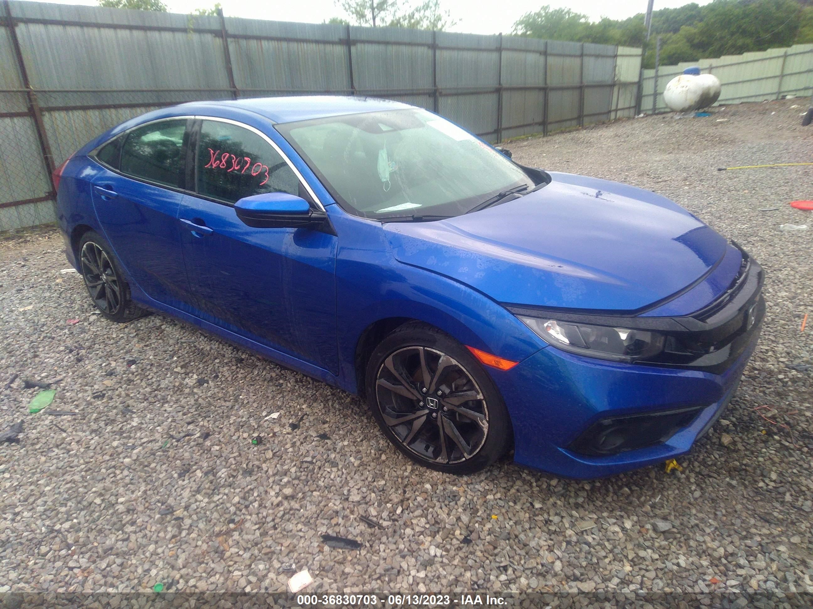 HONDA CIVIC 2021 2hgfc2f85mh527674