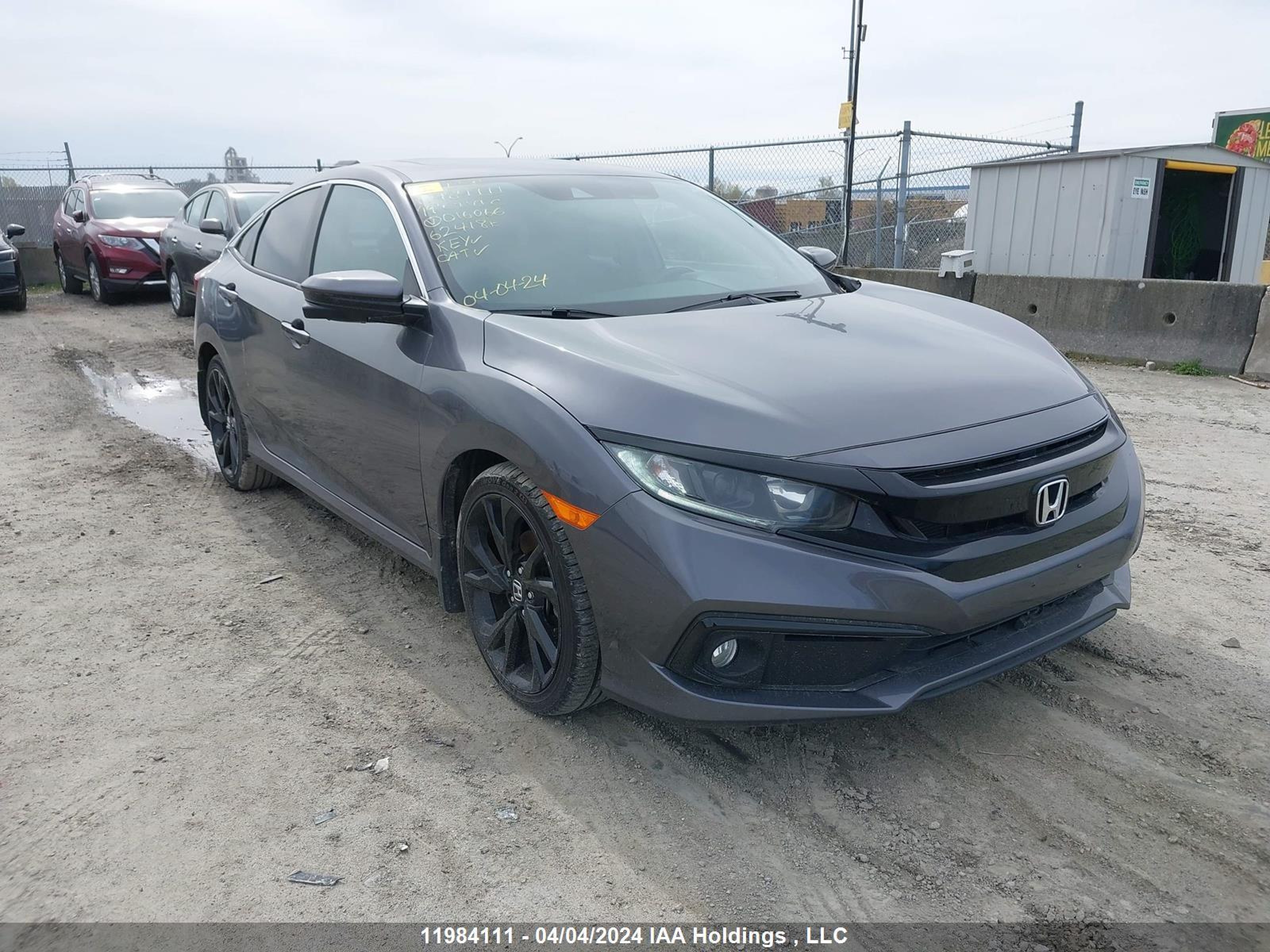 HONDA CIVIC 2019 2hgfc2f86kh016066