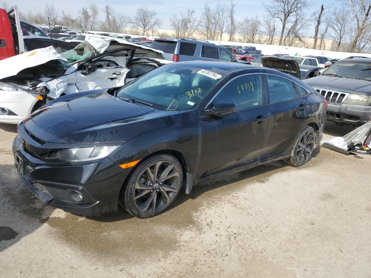 HONDA CIVIC 2019 2hgfc2f86kh558011