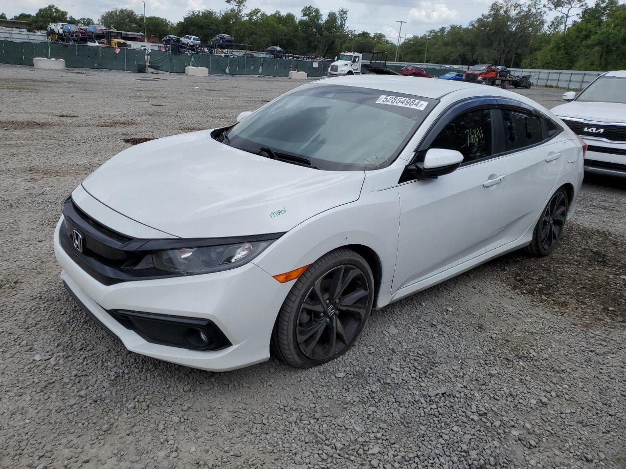 HONDA CIVIC 2019 2hgfc2f86kh587573