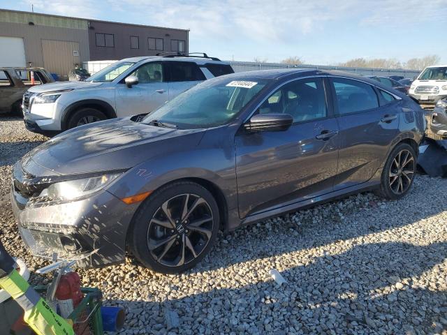 HONDA CIVIC 2019 2hgfc2f86kh589565