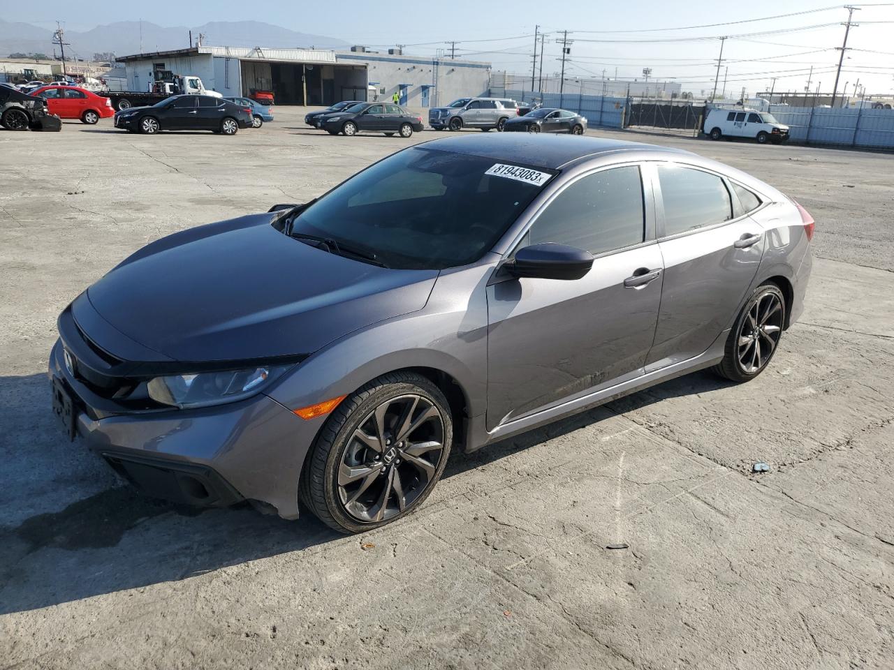 HONDA CIVIC 2019 2hgfc2f87kh510615