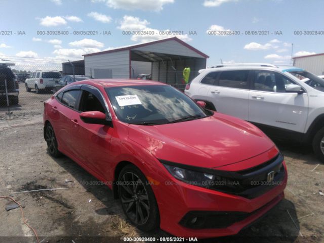 HONDA CIVIC SEDAN 2019 2hgfc2f87kh537202