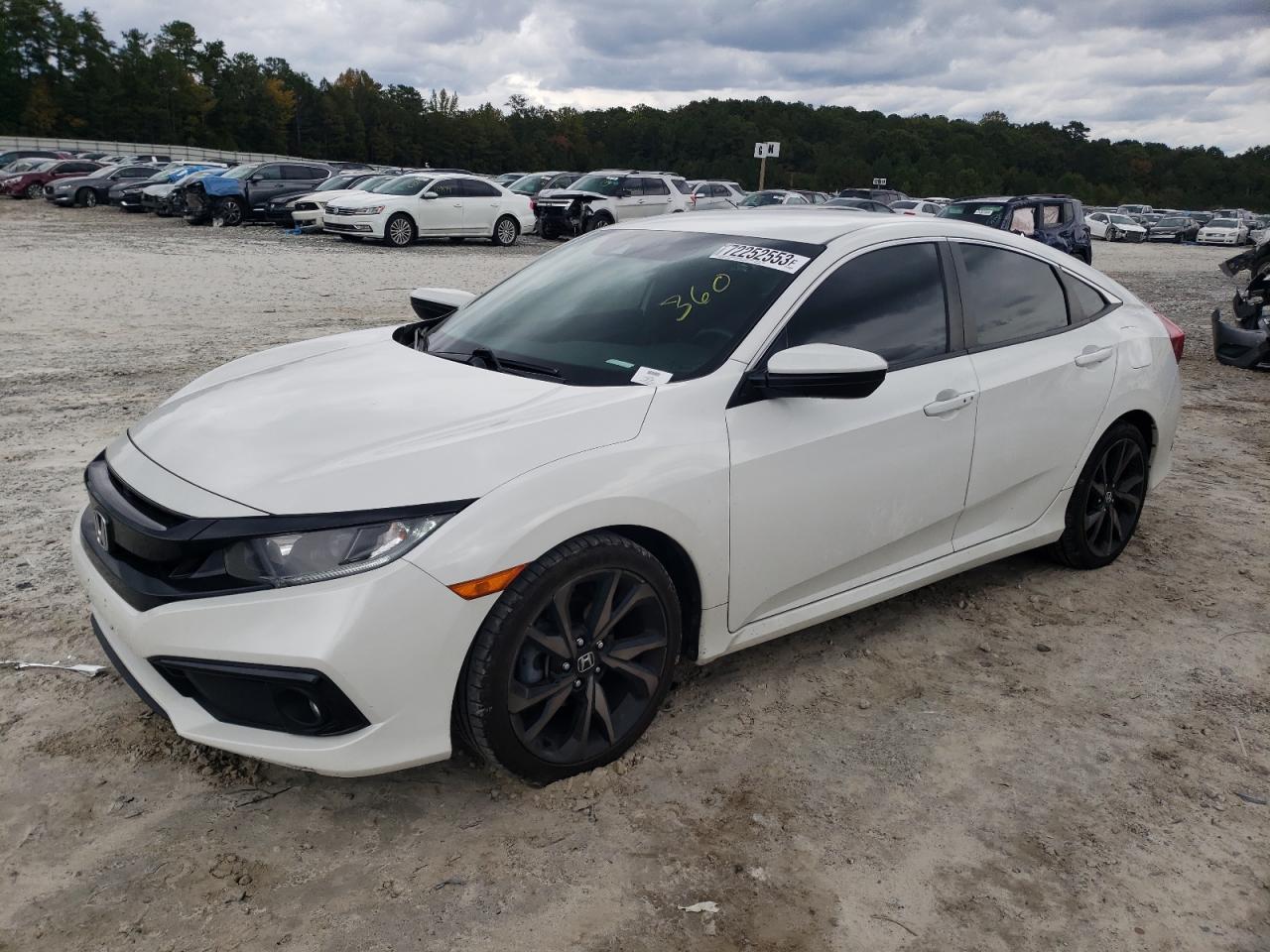 HONDA CIVIC 2019 2hgfc2f87kh569163