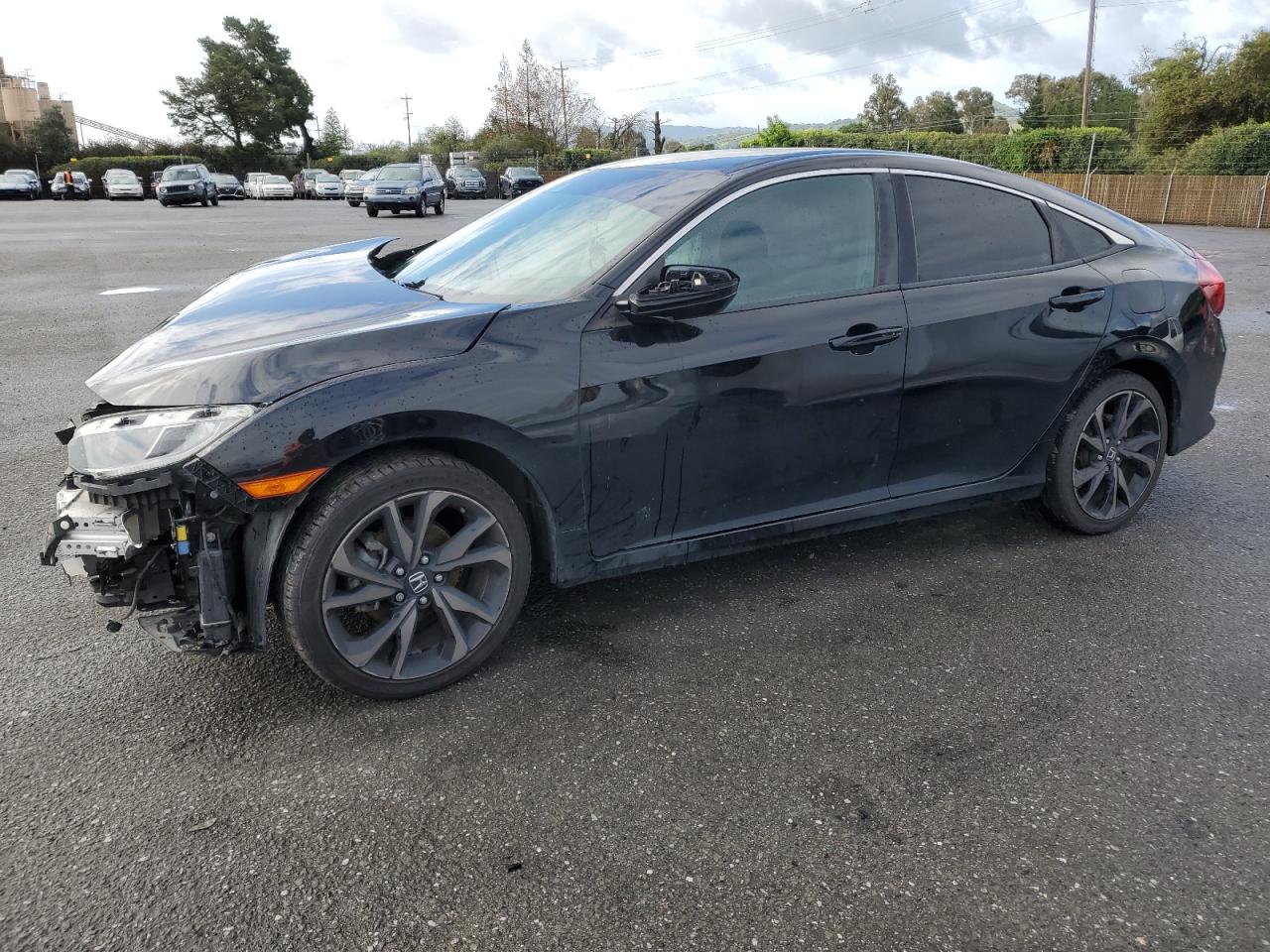 HONDA CIVIC 2019 2hgfc2f87kh584794