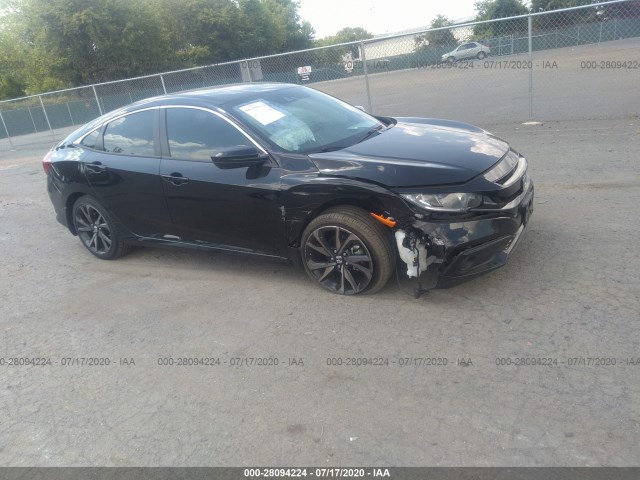 HONDA CIVIC SEDAN 2019 2hgfc2f87kh595083