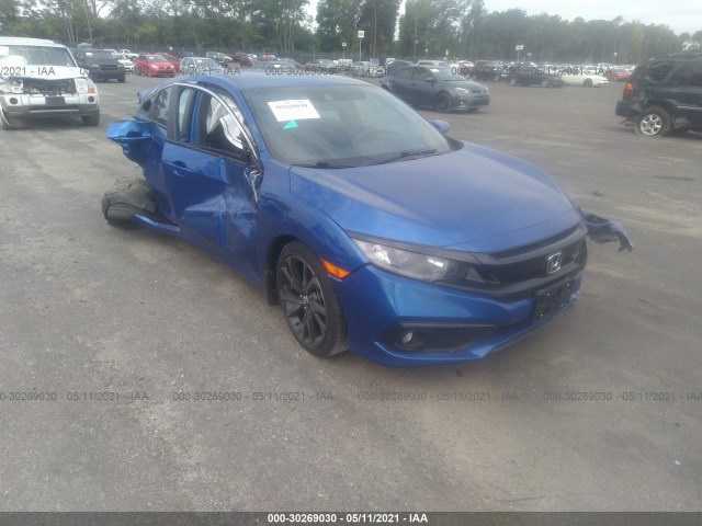 HONDA CIVIC SEDAN 2019 2hgfc2f87kh604641