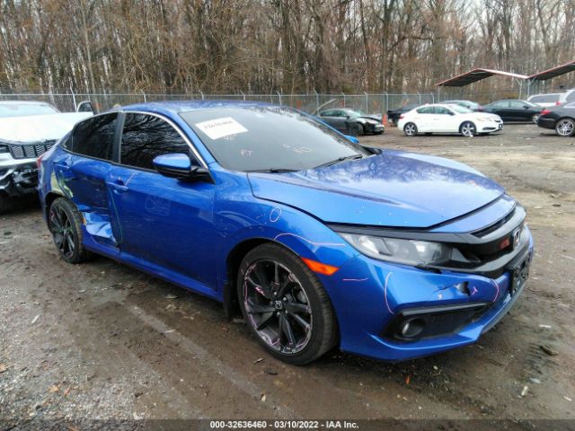 HONDA CIVIC SEDAN 2020 2hgfc2f87lh554471