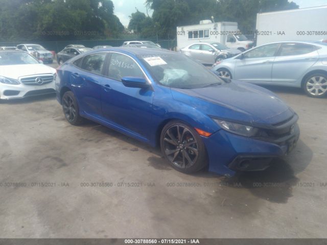 HONDA CIVIC SEDAN 2021 2hgfc2f87mh500718