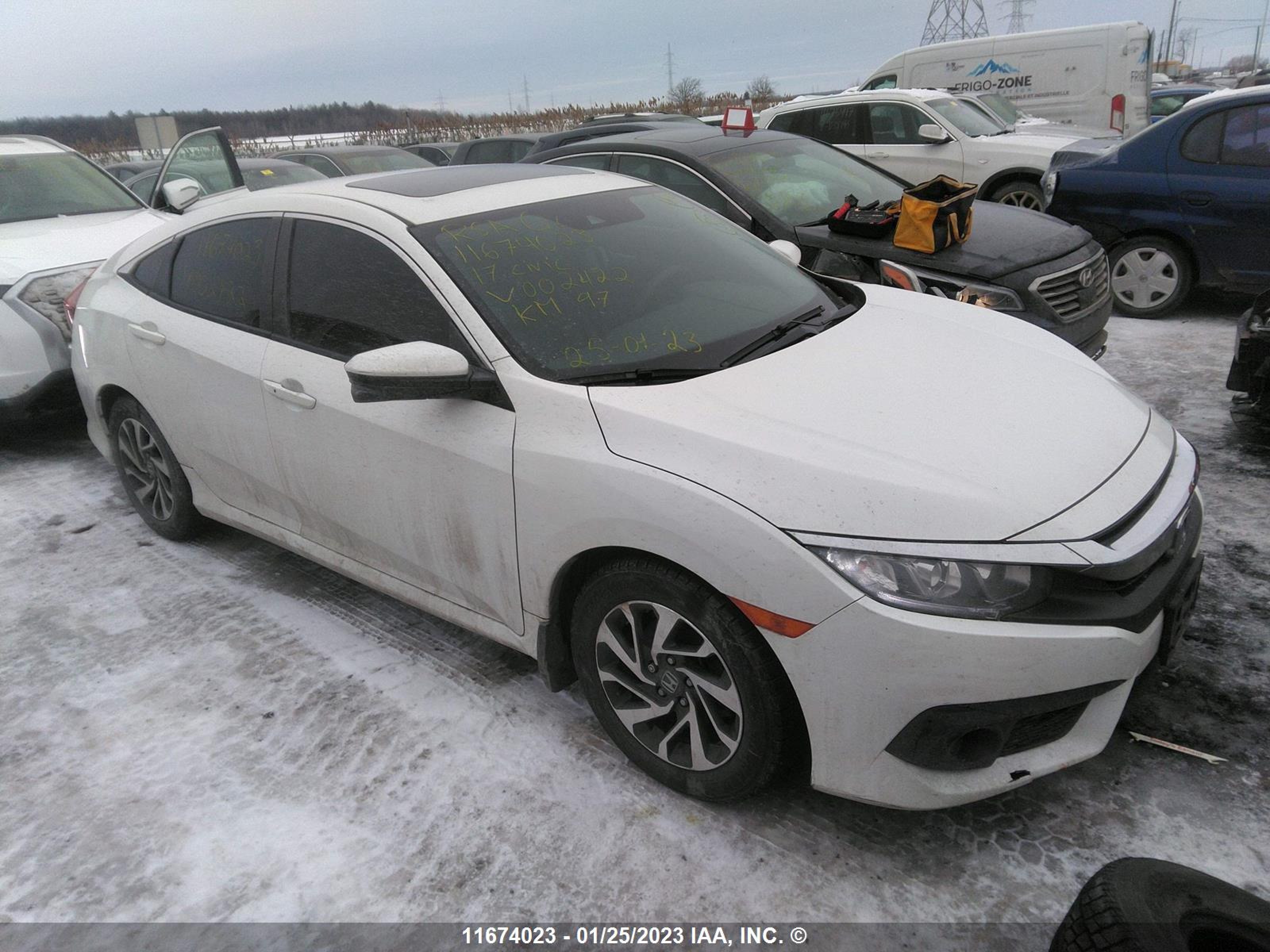 HONDA CIVIC 2017 2hgfc2f88hh002422