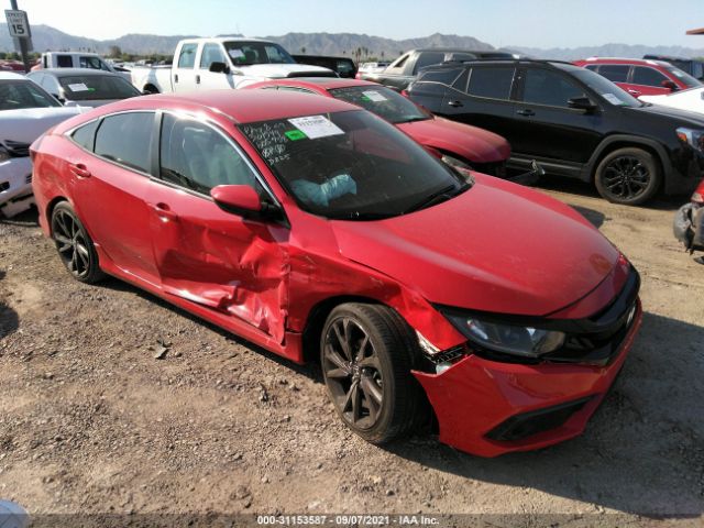 HONDA CIVIC SEDAN 2019 2hgfc2f88kh605958