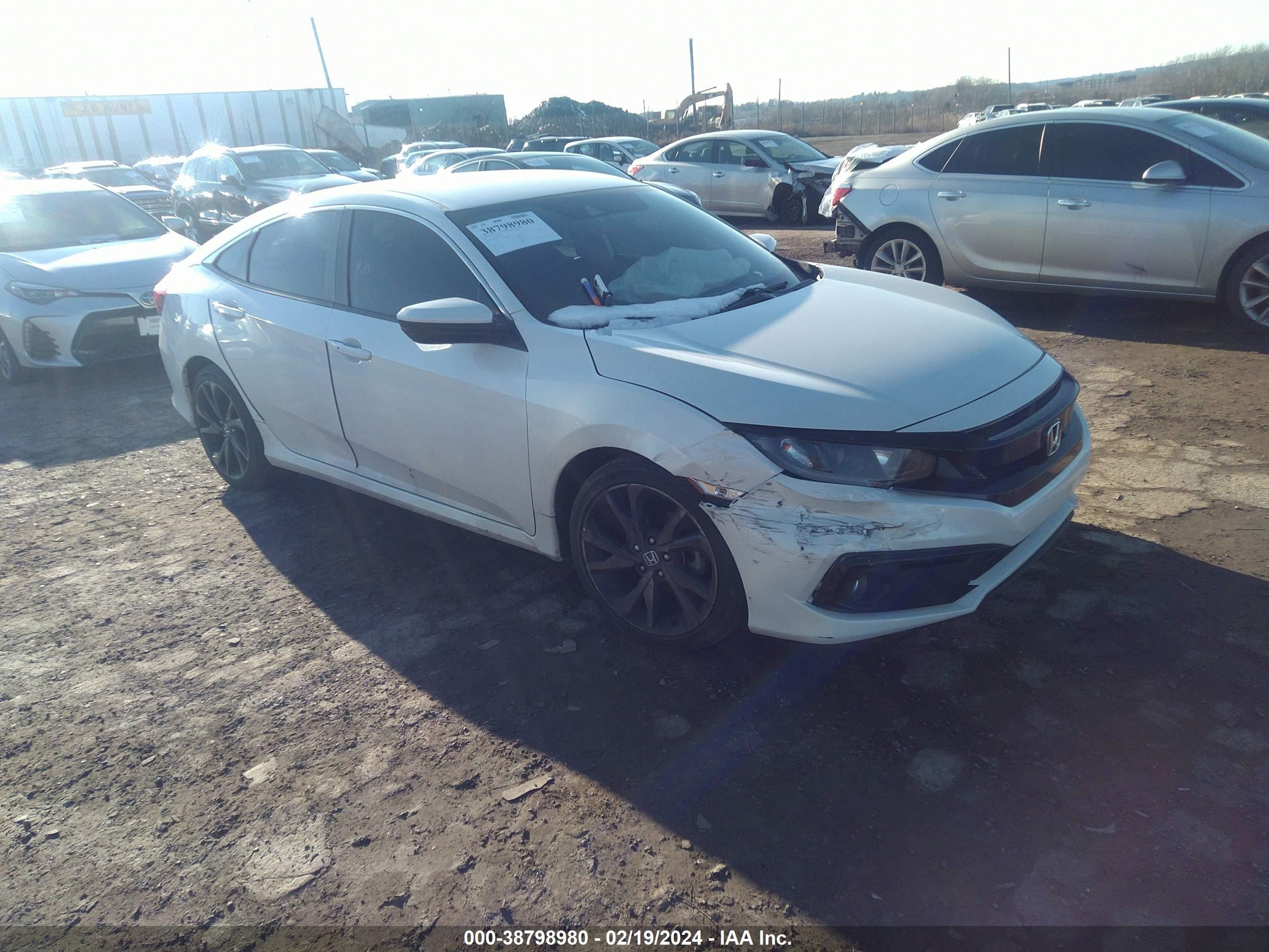 HONDA CIVIC 2021 2hgfc2f89mh509663