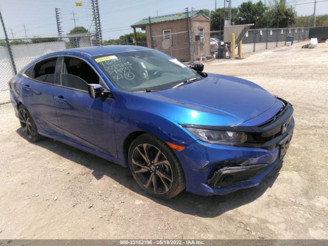 HONDA CIVIC SEDAN 2021 2hgfc2f89mh549337