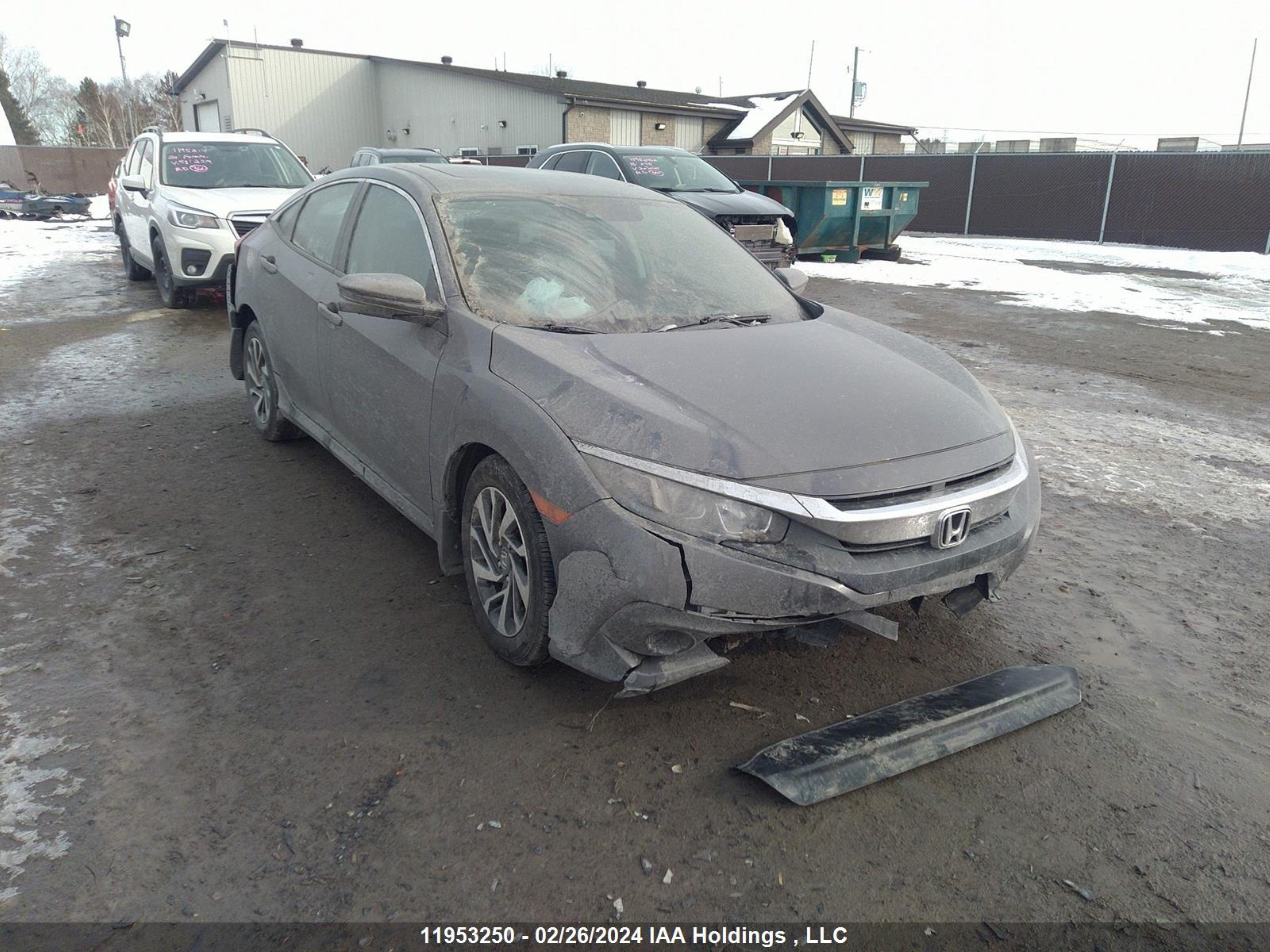 HONDA CIVIC 2017 2hgfc2f8xhh033557