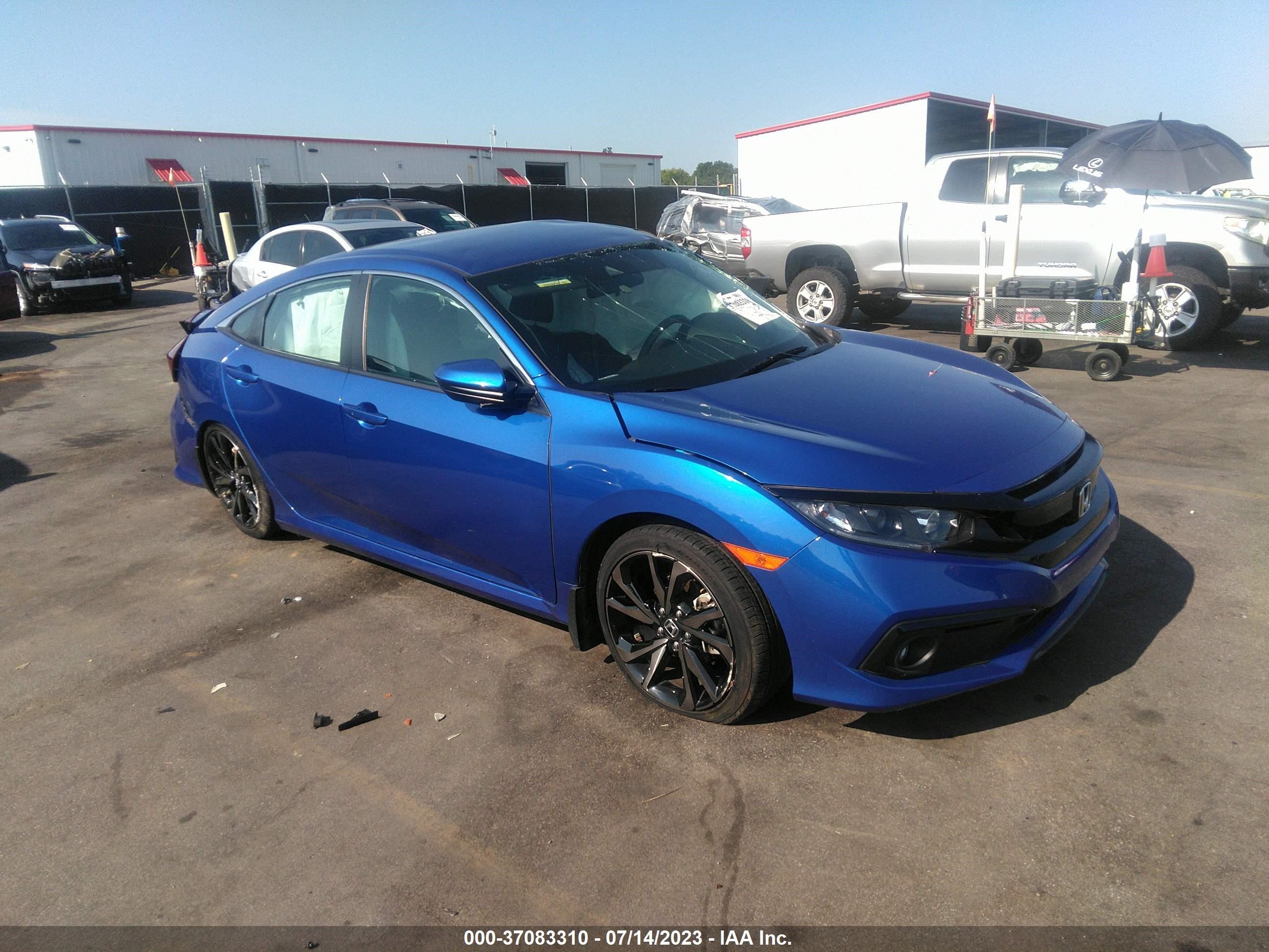 HONDA CIVIC 2019 2hgfc2f8xkh554219