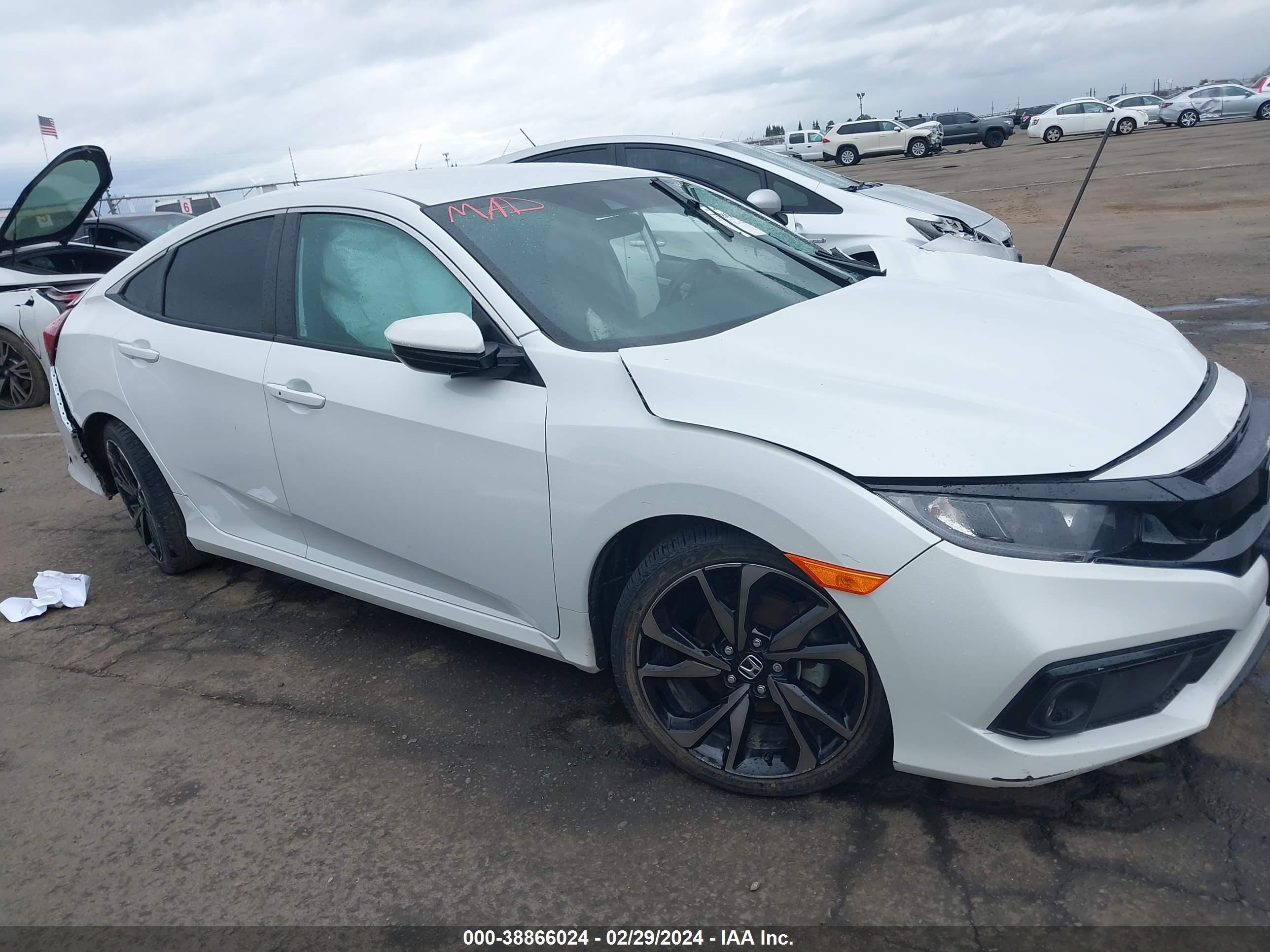 HONDA CIVIC 2021 2hgfc2f8xmh553400