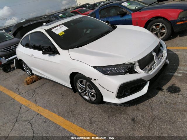 HONDA CIVIC SI COUPE 2020 2hgfc3a50lh750643