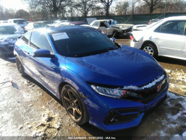 HONDA CIVIC SI COUPE 2020 2hgfc3a59lh753203