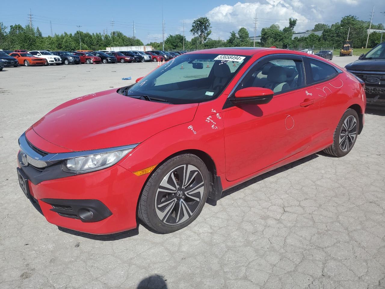 HONDA CIVIC 2017 2hgfc3b32hh353486