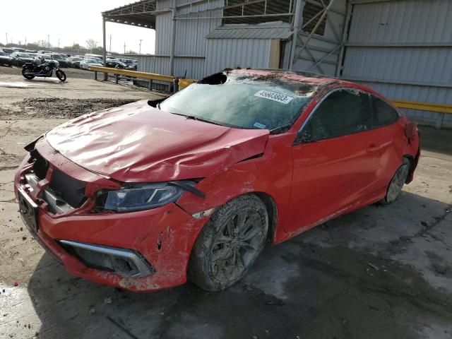 HONDA CIVIC EX 2019 2hgfc3b37kh356410