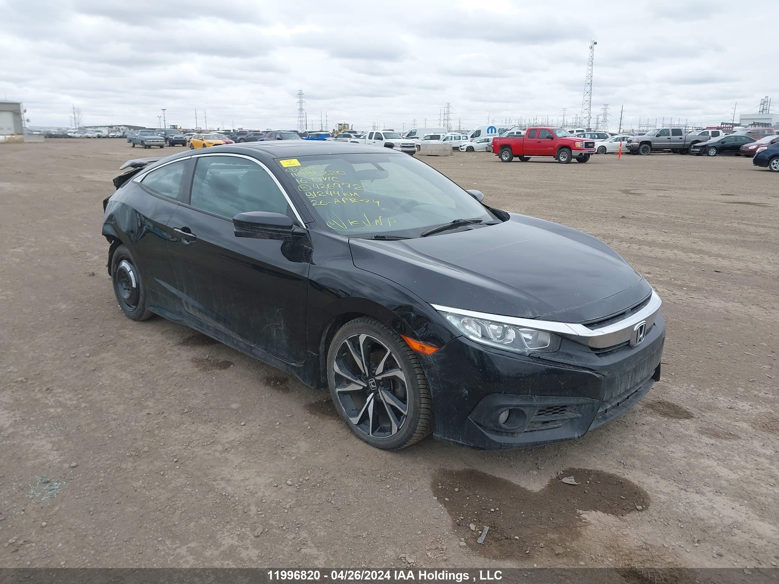 HONDA CIVIC 2016 2hgfc3b39gh426772