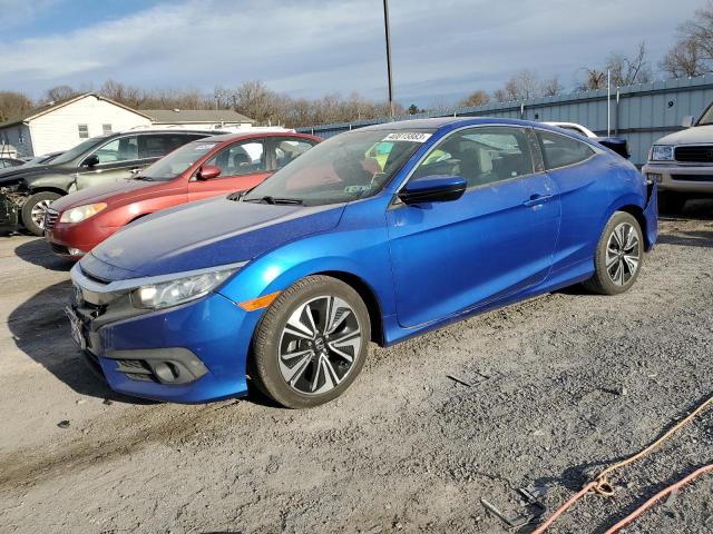 HONDA CIVIC EXL 2017 2hgfc3b71hh350243