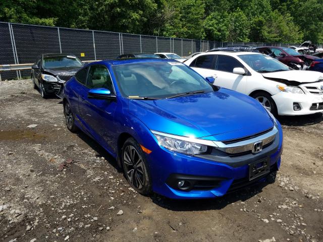 HONDA CIVIC EXL 2017 2hgfc3b77hh358329