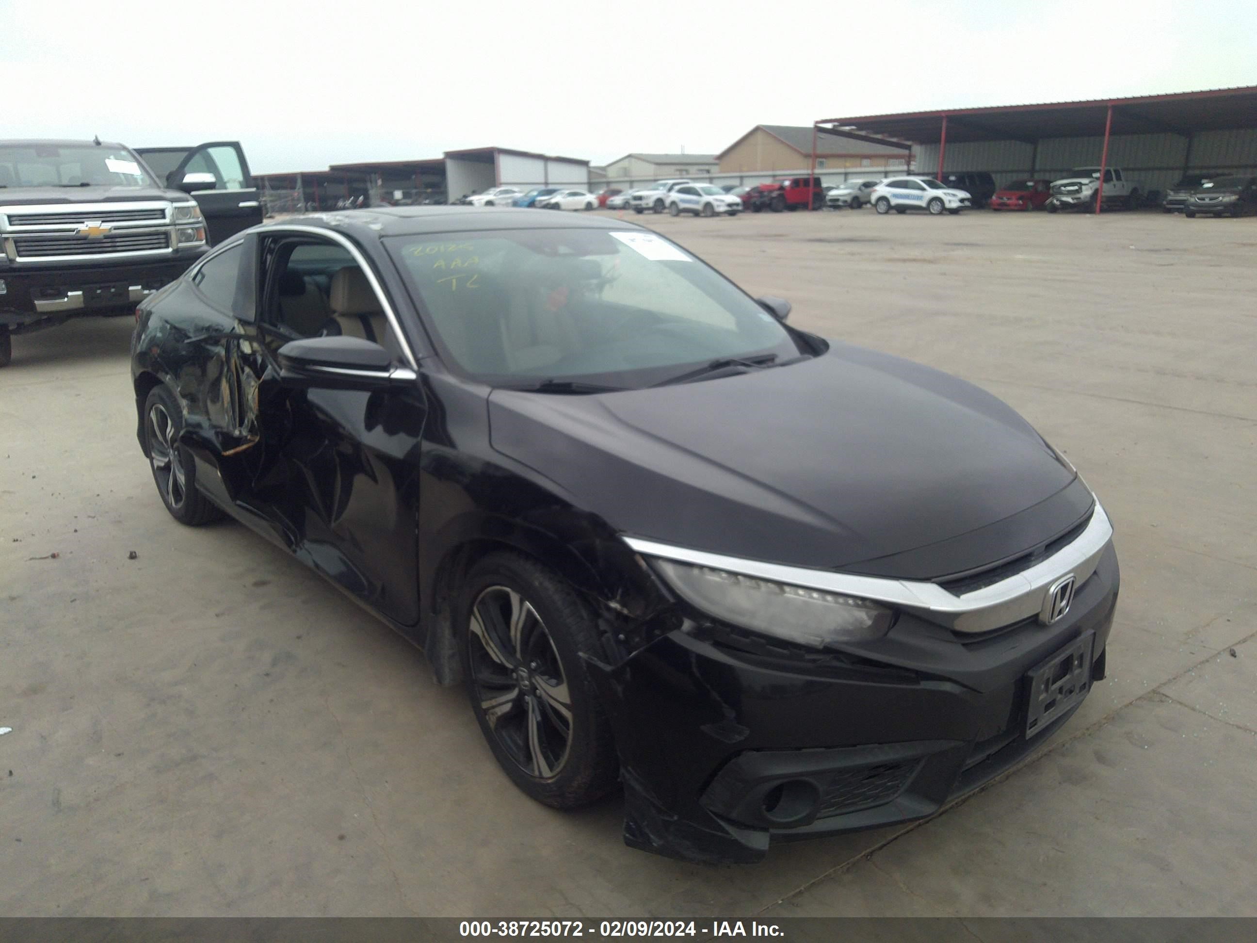 HONDA CIVIC 2017 2hgfc3b94hh358984