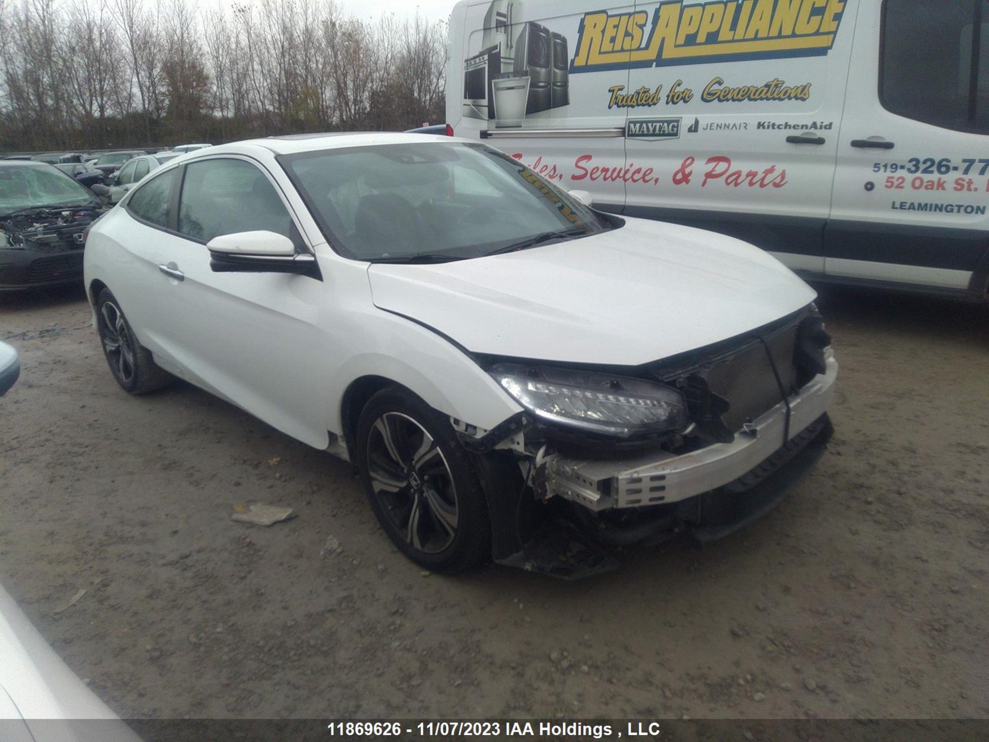 HONDA CIVIC 2018 2hgfc3b95jh450630