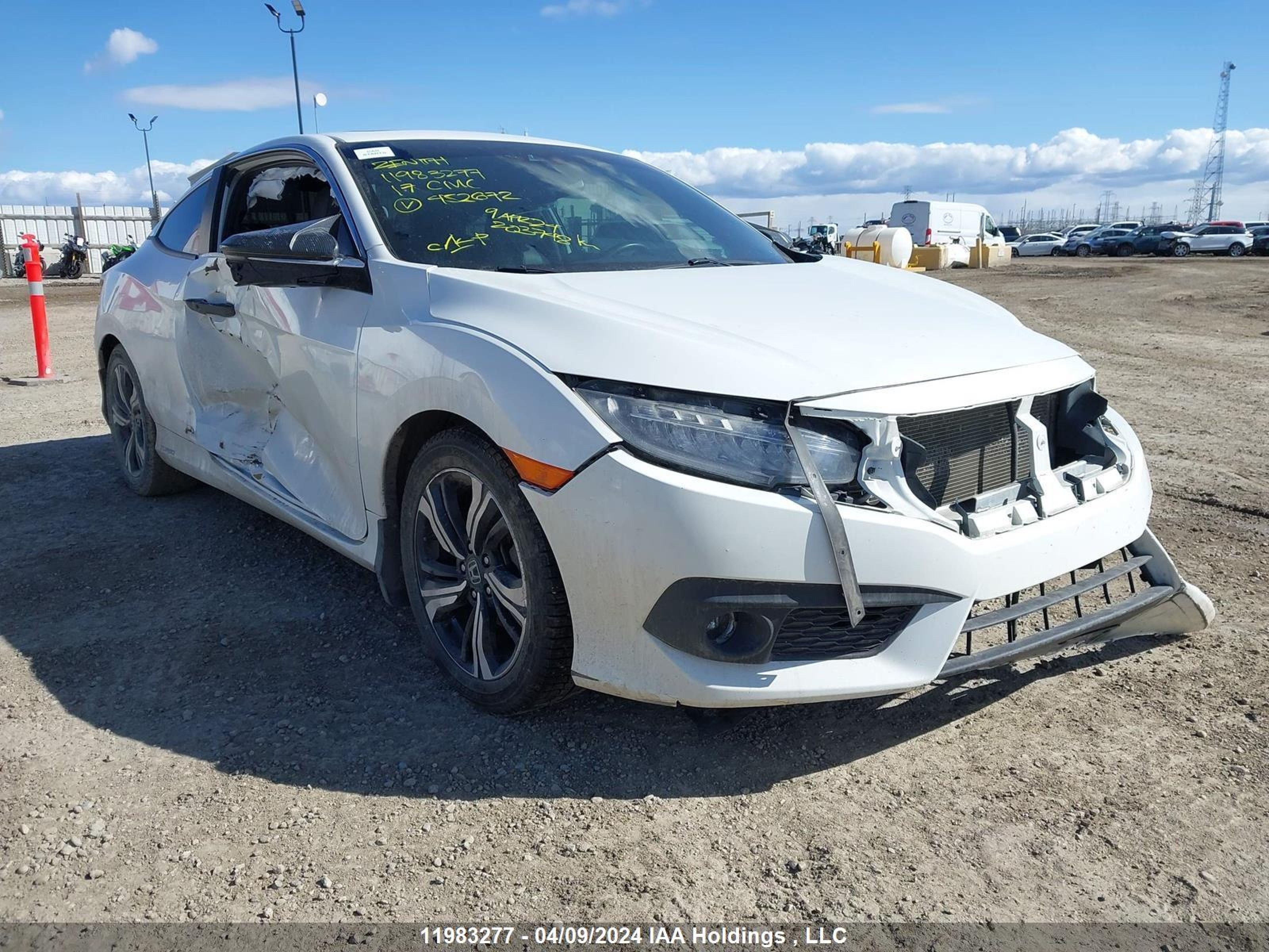 HONDA CIVIC 2017 2hgfc3b96hh452672