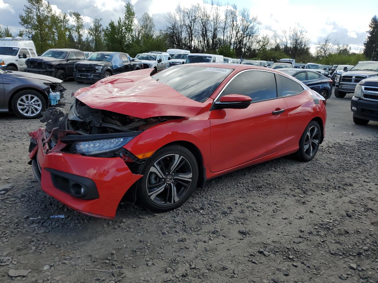 HONDA CIVIC 2018 2hgfc3b9xjh356341