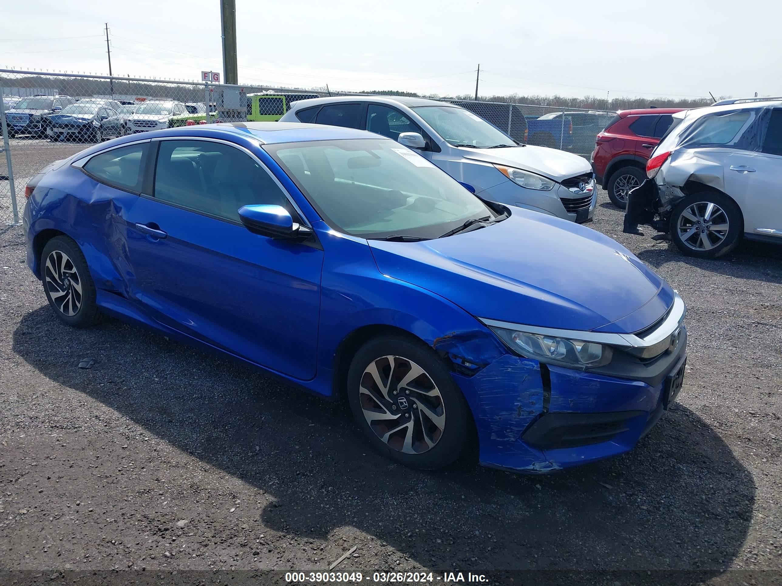 HONDA CIVIC 2017 2hgfc4b02hh300170