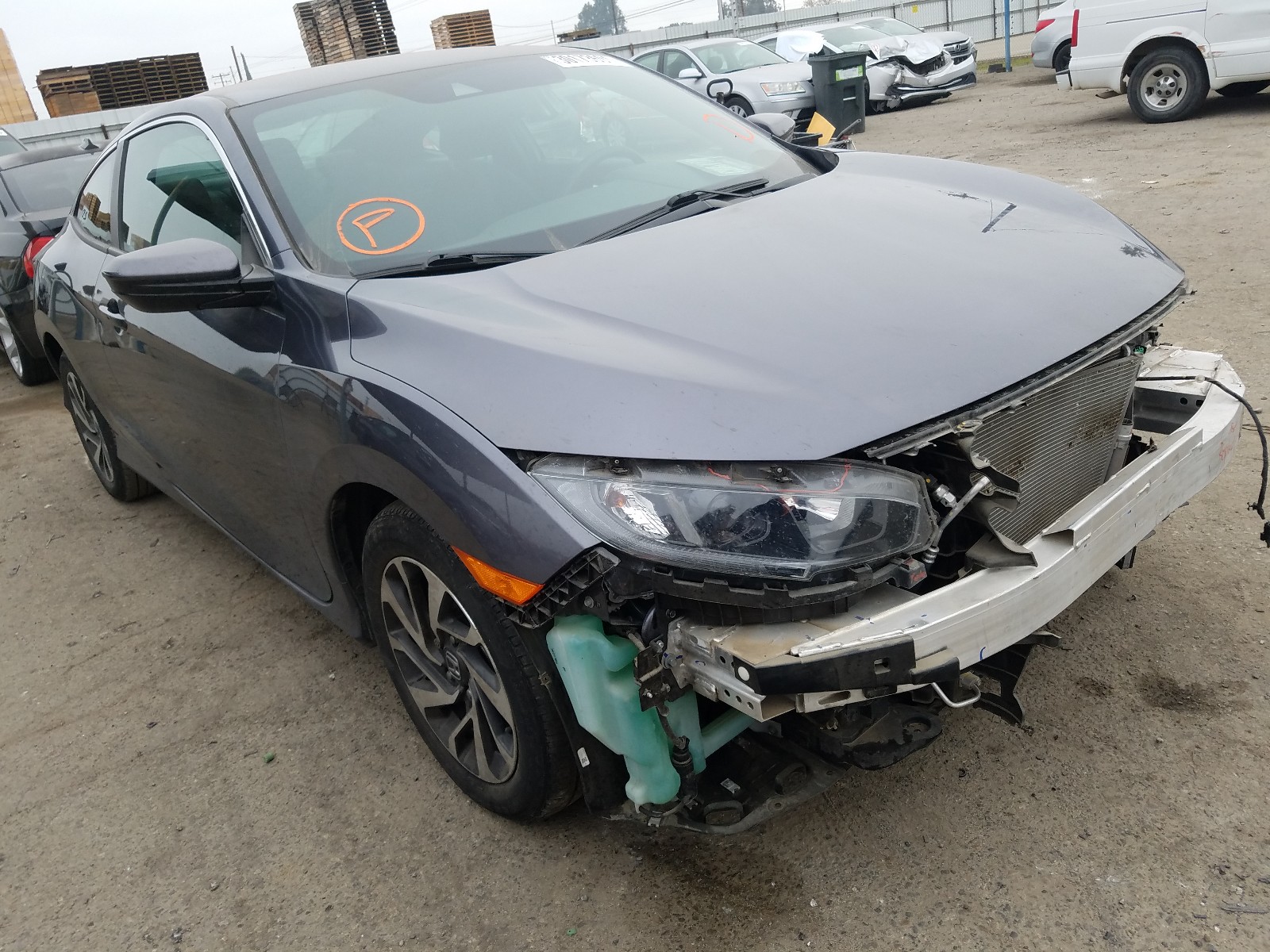 HONDA CIVIC LX 2019 2hgfc4b62kh302867