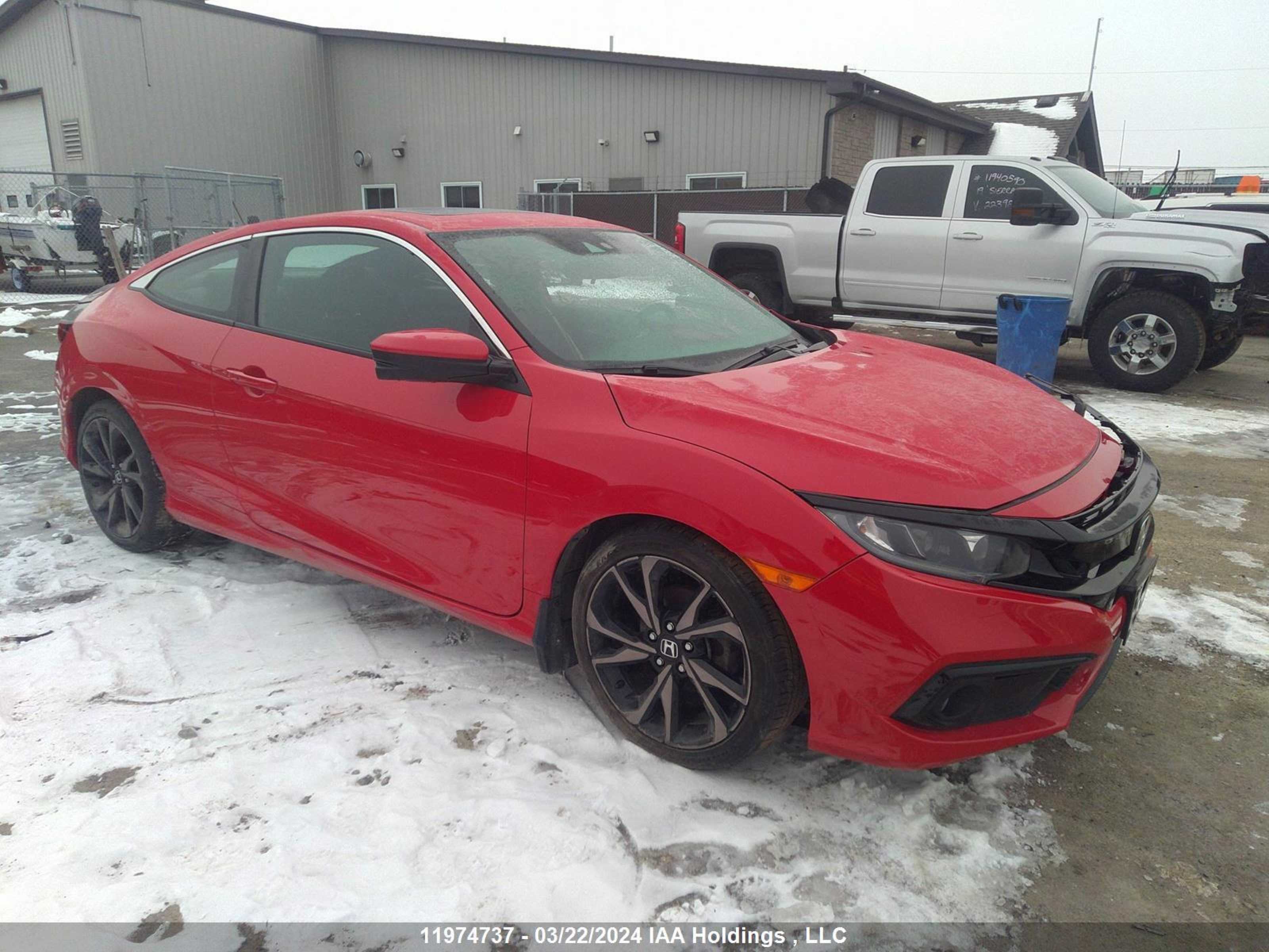 HONDA CIVIC 2020 2hgfc4b83lh400096